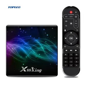 우수한 X88 킹 S922X ram 4GB ROM 64GB 디지털 위성 수신기 안드로이드 9.0 디지털 tv 박스