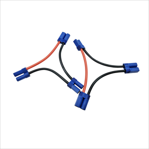 RC LipoバッテリーケーブルハーネスEC5シリーズ接続バッテリーケーブル (8AWG 10AWG12AWGシリコンケーブル付き) - Product Image 5