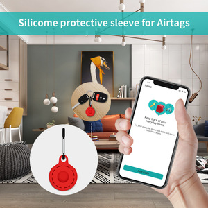 Étui de protection AirTag pour Apple AirTags, housse souple en silicone, étanche, taille mini, utilisation toutes saisons - Product Image 4