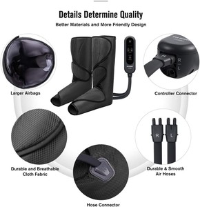 Leg <b>Massager</b> Air Compression Manual Wired Control Plug-In Home Use OEM ODM AS ALL STAR - Product Image 3