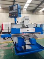 Fresadora de Torreta Horizontal CNC de 3 Ejes XK6330 GSK de Alta Calidad, Husillo Único, Trabajo Ligero, Alta Precisión, Multifuncional
