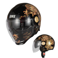 Casque de moto intégral approuvé DOT protège-menton réversible casque de pilote modulaire avec double visière Anti-buée