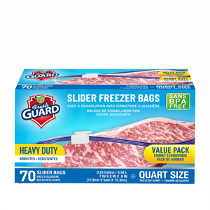 70 Sacchetti Richiudibili con Cerniera per Conservazione Alimenti, Resistenti e Durevoli, per Congelatore e Conservazione in Freezer - Product Image 2