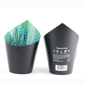 Couverture d'emballage de <span class=keywords><strong>pot</strong></span> de gallon de fleur jaune de rose d'escalade pour décorer le planteur - Product Image 2