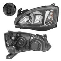 Phares de voiture OLIVER chromés 55W pour Corsa 2003-2008, référence OE F1EB15A254AA/F1EB15A254AB, vente en gros directe usine, produit phare