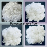 Prix bon marché 1.2d 38mm fibre polyester solide semi vierge pour la filature
