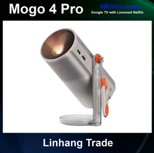 Projecteur portable d'extérieur XGIMI <span class=keywords><strong>MoGo</strong></span> 4, 70 pouces, résolution 1080P, 3D, mise au point manuelle, batterie intégrée (<span class=keywords><strong>2</strong></span>-3 heures), Google TV, garantie 1 an - Product Image 1