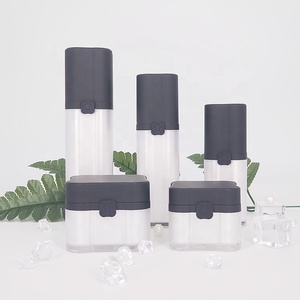 15g 30g 50g 30ml 100ml 120ml thực tế ưa thích Acrylic mỹ phẩm bơm kem chai kem vuông lọ kem dưỡng da - Product Image 2