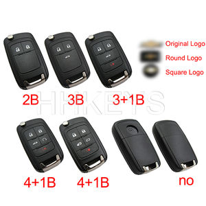 <span class=keywords><strong>Chevrolet</strong></span> <span class=keywords><strong>Cruze</strong></span> 3 boutons flip clé de voiture (D'origine/Rond/Carré/sans logo) - Product Image 5