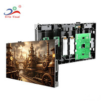 Modules d'affichage LED intérieurs à double système pour hall, salon, convention, écran publicitaire LED à performance stable