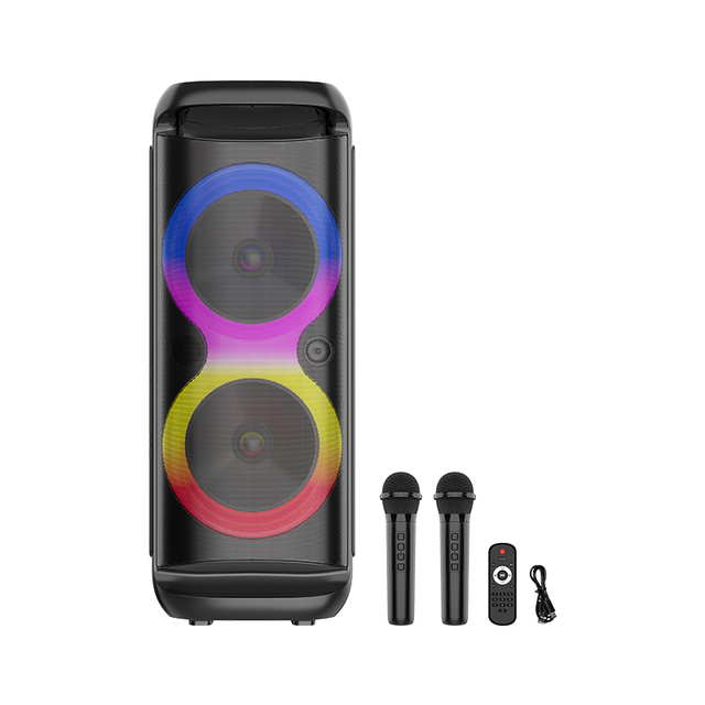 Hot Sell ZQS8288 OEM Party 40W Power 2*8 Inches Bass Sound Wireless Speaker for Outdoor