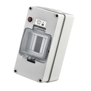 Quality Assurance Ip66 Plastic 2 Way Waterproof Panel Box Distribution Box