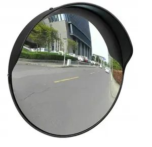 블랙 미러 야외 마을 도로 안전 광각 사각 지대 거울 차도 교통 안전 볼록 거울