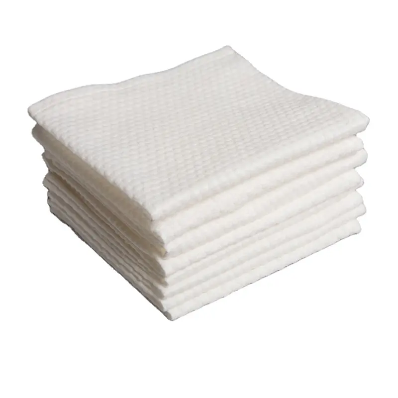 Оптовая продажа, нетканое одноразовое полотенце из спанлейса для салона, одноразовое полотенце для спа-салона, быстросохнущее влагопоглощающее бамбуковое полотенце