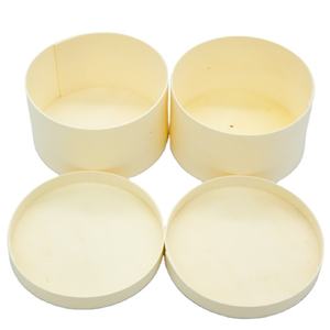 Vente en gros boîte à gâteau au fromage basque boîte de rangement ronde en bois pour fromage boîte cadeau de demoiselle d'honneur - Product Image 2