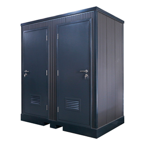 Baño Portátil con Ducha Combinada, Unidad Sanitaria Móvil Todo en Uno para Campamentos, Obras <span class=keywords><strong>de</strong></span> Construcción y Uso <span class=keywords><strong>de</strong></span> Emergencia - Product Image 3