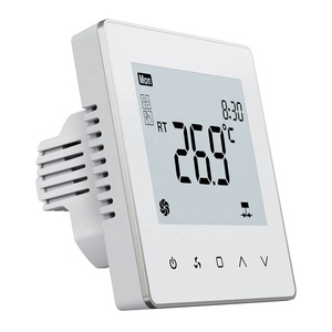 Termostato de Habitación Programable <span class=keywords><strong>WIFI</strong></span> Modbus para <span class=keywords><strong>Aire</strong></span> <span class=keywords><strong>Acondicionado</strong></span> de 2 y 4 Tubos, Controlador para Unidad Fan Coil - Product Image 1