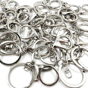 Llaveros de Oro con Anillas y Cadenas de 1.92 pulgadas, Kit de Herrajes DIY para Llaveros, Accesorios para Anillas de Llaves para Proyectos de Fabricación de Llaveros - Product Image 4