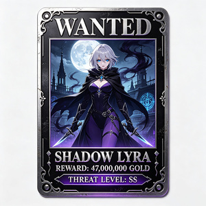 Tarjetas Metálicas Impresas Personalizadas de Personajes de Anime Populares, <span class=keywords><strong>las</strong></span> Más Vendidas de Fábrica, Perfectas para Coleccionar, Juegos de Mesa o Regalos - Product Image 2