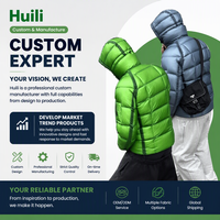 Doudoune Légère Ajustée de Fabrication Industrielle, Veste d'Hiver de Haute Qualité, Veste Matelassée de Luxe avec Logo Personnalisé