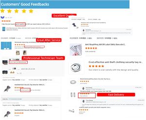 ملصق مضاد للسرقة في السوبر ماركت AM ، EAS ، علامة باركود لينة ، علامة تجارية في متاجر البيع بالتجزئة - Product Image 6