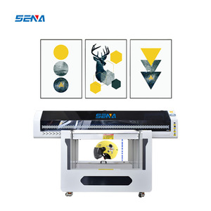 Full Color Varnish <strong>UV</strong> Inkjet Flatbed Printer For Rotary Cylinder Helmet Sticker Acrylic Metal Glass Gift Box Sign Print Machine - Product Image 3