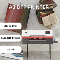 A3 Procolored 330mm Format besar Digital MultiPASS 1.2m/jam otomatis cetak kepala sublimasi baru pigmen Eps putih pencetak DTF