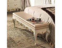 Neues Luxuriöses Klassisches Gummibaumholz Verstellbares Doppelbett-Set mit Weicher und Warmer Polsterung