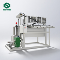 Eierenbakjesmachine voor 1000-3000 stuks/uur, productielijn voor het vormen van papierpulp