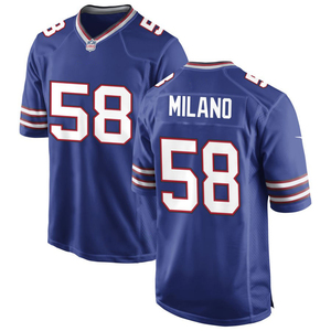 Maillots de football américain personnalisés 2025 pour hommes et femmes, style Buffalo, brodés et cousus, uniformes de sport pour jeunes avec logos - Product Image 4