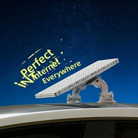 Support de réception de signal portable pour mini-ventouse de voiture, fixation sur toit ou toit ouvrant, avec réglage multi-angle et forte aspiration