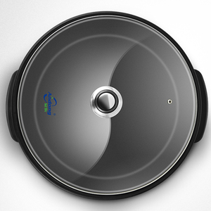Andong Multifunction 16" Large Round Non-stick Coating <strong>Electric</strong> Pizza <strong>Pan</strong> with Auto-thermostat Control <strong>for</strong> <strong>Cooking</strong> - Product Image 3