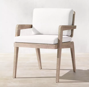 Ensemble de chaises longues de jardin en teck naturel luxueux, fabriqué à la main, pour l'extérieur et la terrasse - Product Image 1