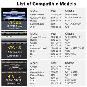 Schermo per Cruscotto AUTOABC da 12,3" con Carplay Wireless e Android <span class=keywords><strong>Auto</strong></span> per Mercedes Benz NTG4.5 per W176 C117 X156 W246 W204 W212 CLA200 - Product Image 5