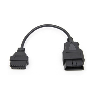 Personalizado 60CM 3M 10M coche <span class=keywords><strong>OBD</strong></span> 16 pines macho a hembra conector Cable de extensión OBD2 completo 16 pines Cable de extensión de conversión de diagnóstico - Product Image 1