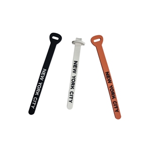 Custom Logo Soft PVC Rubber Zipper <b>Puller</b> Flexible Foldable Handle for Bags Backpacks Jackets Luggage - Product Image 4