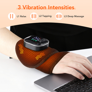 Draadloze LED-therapie handmassage-apparaat, elektrische warmtecompress, vibrerende polsband, verwarmde massage-apparaat - Product Image 3