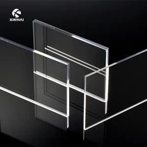 Flexible High Quality Ultra Transparent 1mm 3mm 4mm Perspex Panel Acrilico Clear Acrylic Sheet