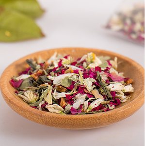 Marque privée Thé détox bio à la rose et au lotus Thé traditionnel chinois à base de plantes détox avec nettoyage du côlon - Product Image 4