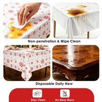 Nappe jetable rectangulaire en plastique à carreaux jaunes et blancs, résistante aux taches, en gros pour les chaînes de restaurants BBQ et grillades