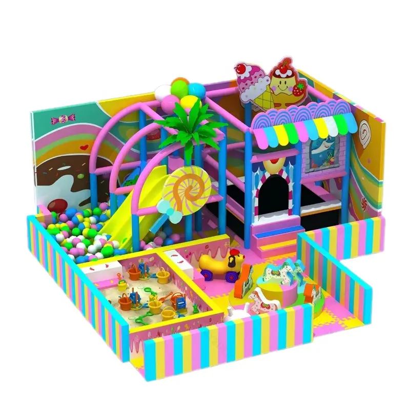 Популярный изготовитель комплектного оборудования, 2 напольные конфетные стильные мягкие игры из ПВХ для детей, игры в помещении для торговых центров