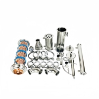 Kit complet de brassage à domicile pour distillerie d'alcool en cuivre rouge pour la distillation à domicile des boissons et du vin