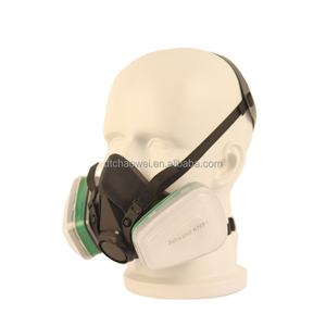 Industrie chimique de la série M101 de vente directe d'usine utilisant un respirateur à masque à gaz demi-visage - Product Image 2