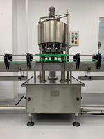 Machine automatique de lavage, remplissage et bouchage de bouteilles d'eau pour animaux de compagnie 2000 BPH, machines de remplissage de liquides, prix usine pour petites entreprises