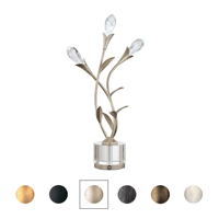 Lustre suspendu moderne personnalisé en cristal naturel pour villa, salon et salle à manger, luminaire suspendu en cristal naturel