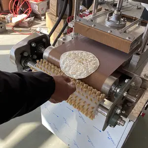 Tortilha industrial automática completa, farinha tortilla mexicana máquina de tortilla envoltório máquina de grão produto de tortilha