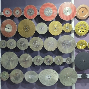 Ensemble de 10 disques de coupe miniatures électro-plaqués diamantés de 25 mm avec 2 mandrins pour outils rotatifs <span class=keywords><strong>Dremel</strong></span>, pour la coupe de carreaux, de verre et de marbre - Product Image 2