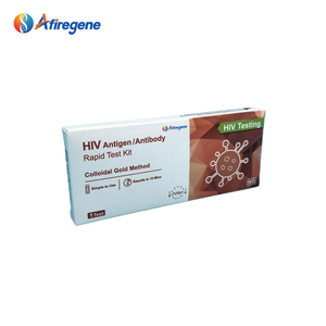 Kit de prueba rápida de autodiagnóstico AfireGene 2 en 1 para VIH1/2, prueba rápida combinada de antígeno y anticuerpo, prueba rápida con oro coloidal - Product Image 3