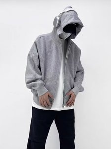 Европейский Американский Повседневный Спортивный костюм для мужчин и женщин Новый Модный комплект из двух предметов с капюшоном и длинными рукавами однотонный зимний - Product Image 2