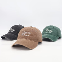 OEM Hoge Kwaliteit Op Maat Geborduurde Logo 6-Panel Gewassen Baseballpet Duurzaam Comfortabel Unisex voor Dagelijks Gebruik en Honkbalclubs